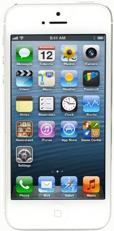 Смартфон Apple iPhone 5 32Gb White & Silver - Кандалакша